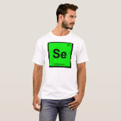 Se – セレン化学周期表記号 tシャツ (正面フル)