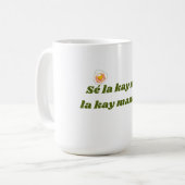 sé la kay nou コーヒーマグカップ (正面左)