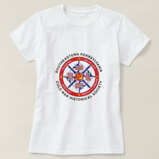 SE PA 冷戦歴史協会 Tシャツ (デザイン正面)