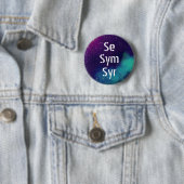 Se/Sym/Syrカスタマイズ可能な銀河系代名詞 缶バッジ (インサイチュ)