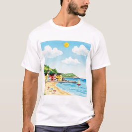 Sea and beach tシャツ