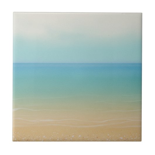 Sea and Sand Gradient Seascape ID1204 タイル (正面)
