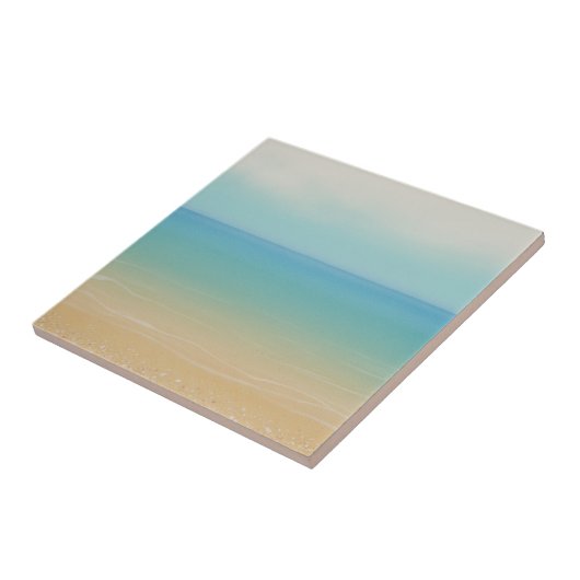 Sea and Sand Gradient Seascape ID1204 タイル (側面)