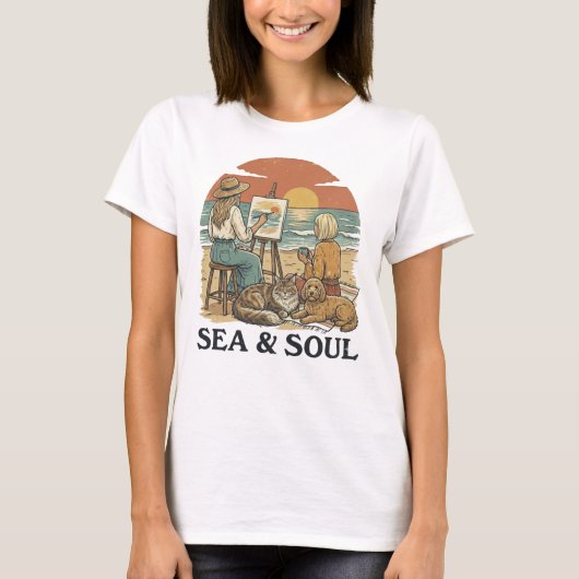 Sea and Soul Dream Tシャツ (正面)
