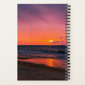 Sea and Sunset Notebook ノートブック (裏面)