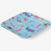 Sea Animals  ペーパープレート (傾斜あり)