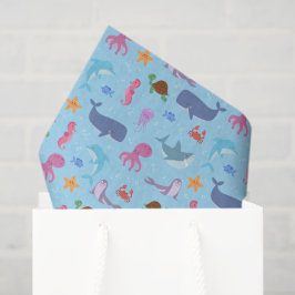 Sea Animals Decoupage 薄葉紙