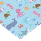 Sea Animals Table Runner ショートテーブルランナー (コーナー)