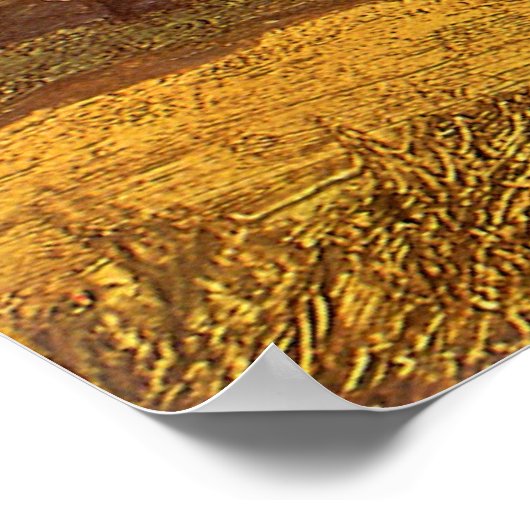 Sea at Scheveningen by Vincent vanゴッホ ポスター (角)