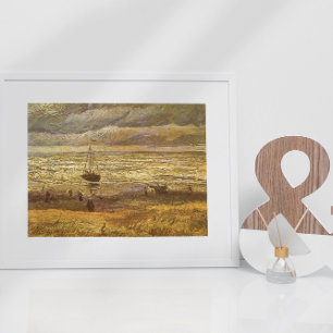 Sea at Scheveningen by Vincent vanゴッホ ポスター