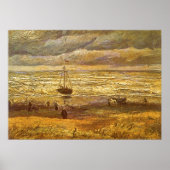 Sea at Scheveningen by Vincent vanゴッホ ポスター (正面)