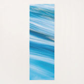 Sea Blue Abstract                  ヨガマット (裏面)