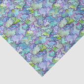 Sea Blue & Mint Green Watercolor Decoupage  薄葉紙 (詳細)