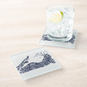 Sea bottom.  ガラスコースター (アングル)