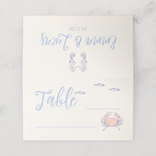 sea breeze プレイスカード (外部開封)