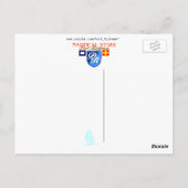 Sea Bright NJ New Jerseyからの挨拶 ポストカード (裏面)