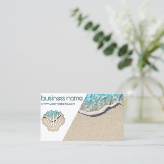 Sea carte visite 名刺 (スタンド正面)