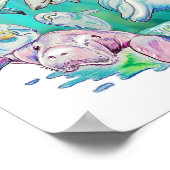 Sea Circle of Life Valueポスター紙（マット） ポスター (角)