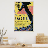 Sea Cliff New York広告ポスター ポスター (キッチン)