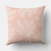 Sea Coral Silhouette | Jazz Age Coral アウトドアクッション (裏面)