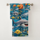 sea creature description バスタオルセット (インサイチュ)