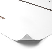 Sea Creature Wall Art Print 'Stingray' ポスター (角)