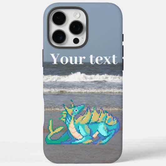 Sea dragon, on Beach. ZuujeArt by GH Case-Mate iPhoneケース (裏面)