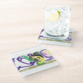 Sea dragon Summer ガラスコースター (アングル)