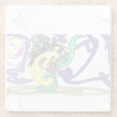 Sea dragon Summer ガラスコースター (裏面)