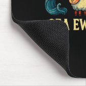 Sea Ewe Hen Tea Funny Shirt Sea Ewe Hen Tea マウスパッド (コーナー)