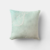 Sea Foam Beach Wedding Starfish ID837 クッション (正面)