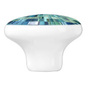 Sea Glassラジアルファセットセラミックノブ セラミックノブ (側面)