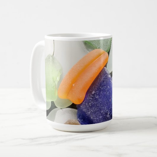 Sea Glass Coffee Mug コーヒーマグカップ (正面左)