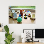 Sea Glass Delight ポスター (ホームオフィス)