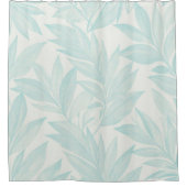 Sea Glass Leaves シャワーカーテン (正面)