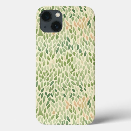 Sea Glass on Sand Abstract iPhone Case Case-Mate iPhoneケース (裏面)