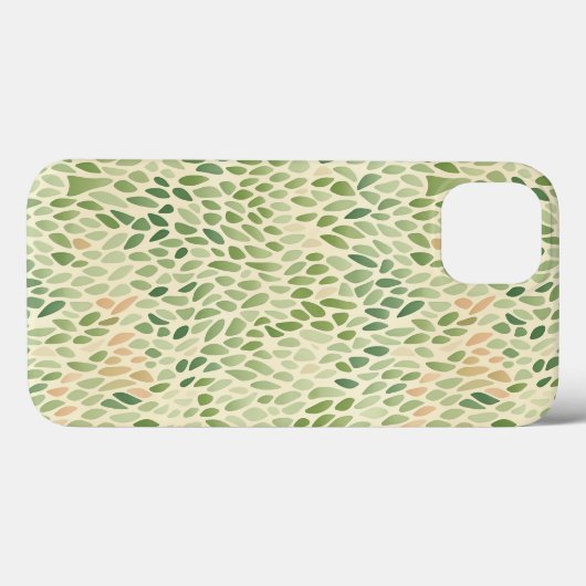 Sea Glass on Sand Abstract iPhone Case Case-Mate iPhoneケース (裏面 (横))