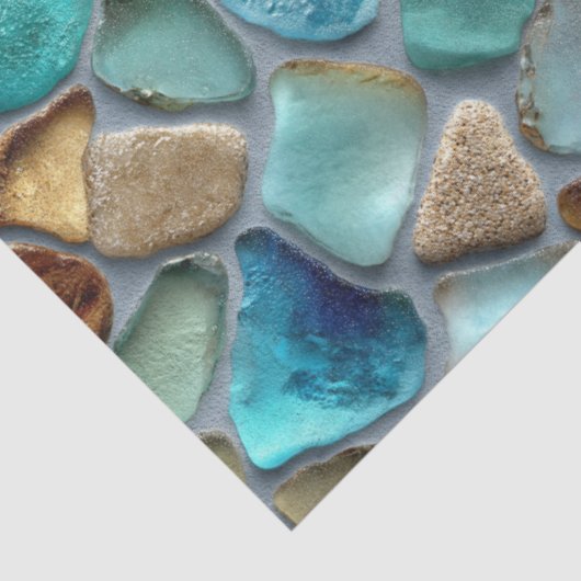 Sea Glass Pattern Decoupage 薄葉紙 (詳細)