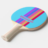 Sea Glass Pin Striped with Name 卓球ラケット (正面アングル)
