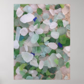 Sea glass poster ポスター (正面)