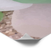 Sea glass poster ポスター (角)