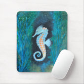 Sea horse mousepad マウスパッド (マウス)