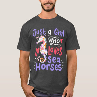 Sea Horses Sea Horse Lover family Tシャツ