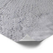 Sea ice and cloud streets in the Bering Sea ポスター (角)