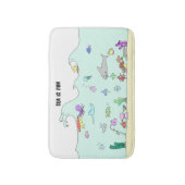 SEA IS FUN バスマット (正面縦)