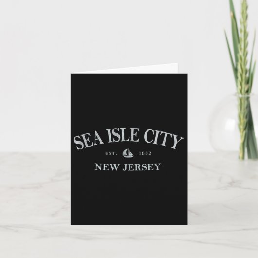 Sea Isle City New Jersey _ Sea Isle City Nj Sailbo カード (正面)