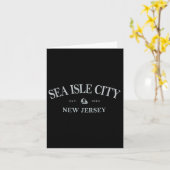 Sea Isle City New Jersey _ Sea Isle City Nj Sailbo カード (黄色い花)