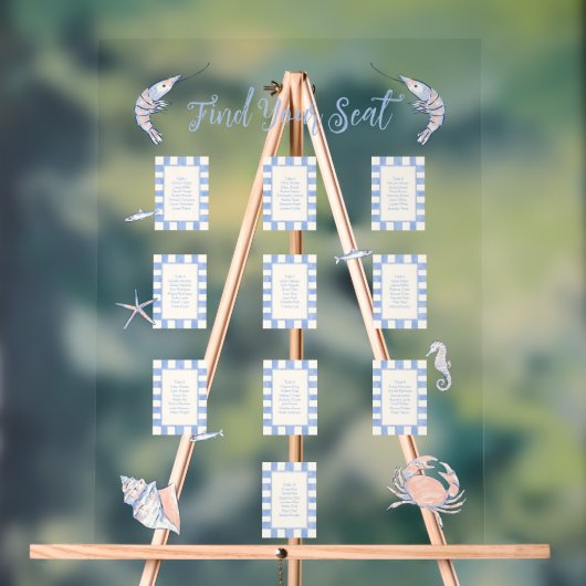 sea life アクリルサイン (ニュートラル)