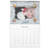 Sea Life Baby's First Year Photo Custom Calendar カレンダー (1月 2027)