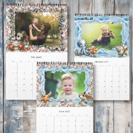 Sea Life Baby's First Year Photo Custom Calendar カレンダー